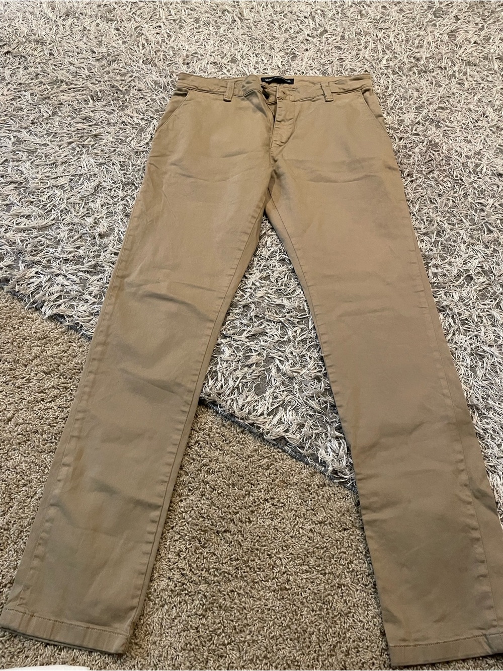 Mavi Men's Straight Chino Pants in Khaki
